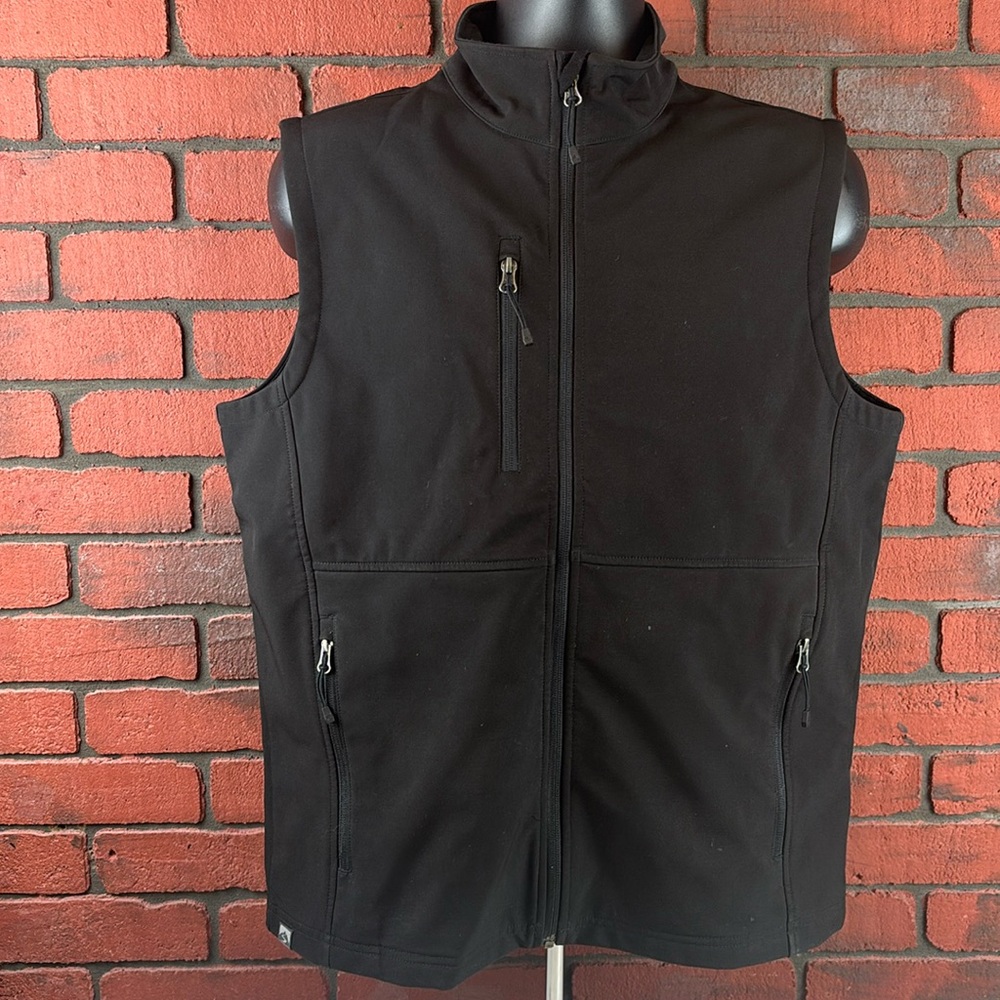 Storm Creek Vest Mens Medium Black Waterproof